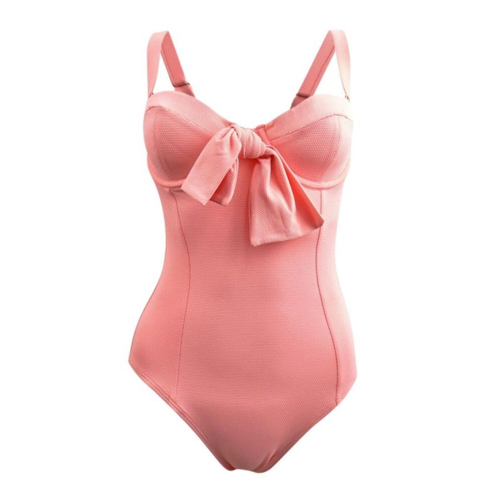 Alexandra Miro Women's Clara Underwire One Piece Swimsuit (S, Pink)